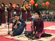 Ha Noi to hold ca tru singing festival at Temple of Literature