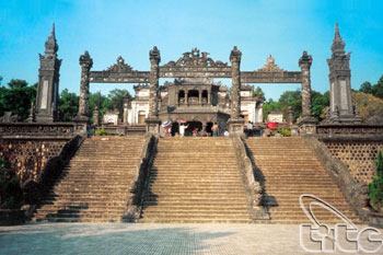 Hue royal tombs' historic charm