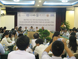 International organizations help Quang Nam develop tourism