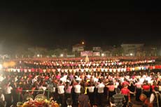 Mass Xoe dance performance celebrates Yen Bai culture