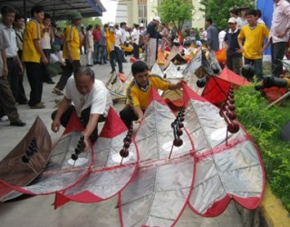 Red River Delta Kite Festival opens in Nam Dinh