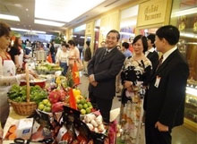 La cuisine vietnamienne à la fête à Bangkok 