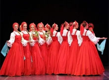 Un spectacle russe à Da Nang