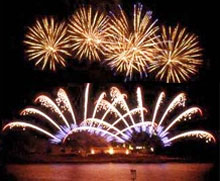 Feux d'artifice : concours international de Da Nang 2011