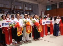 Clôture du festival d'aïkido à Hanoi