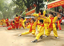 Festival d'arts martiaux en  vue du Millénaire de Thang Long