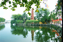 Hanoi : fin de la  restauration de la pagode Tran Quôc