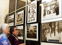 Exposition sur les premiers  jours de l'indépendance