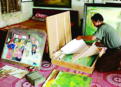 Cô Dô, village de la peinture à Hanoi
