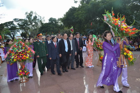 Célébration de la victoire de Ngoc Hôi - Ðông Ða à Bình Ðinh