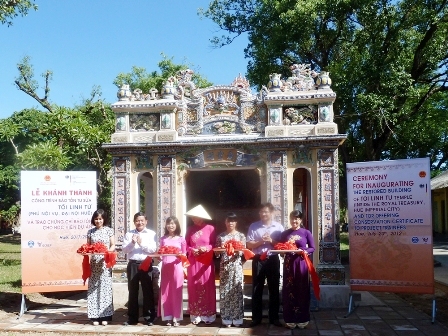 Huê : aide allemande pour la restauration de Tôi Linh Tu