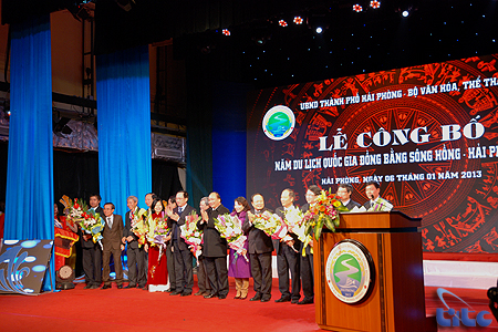 Cérémonie de lancement de l’Année nationale du tourisme du delta du fleuve Rouge - Hai Phong 2013