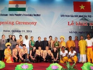 Ouverture du Festival d'amitié populaire Vietnam-Inde à Hanoi