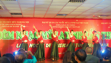 Spectacle musical d’Amérique latine à Hanoi