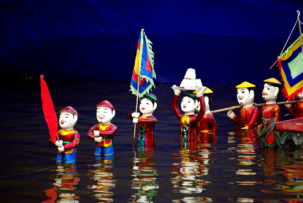 Évolution satisfaisante des marionnettes au Vietnam 