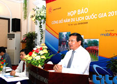 Họp báo công bố Năm Du lịch Quốc gia 2010 tại Hà Nội