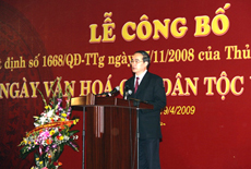 Lễ Công bố Quyết định 