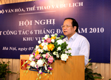 Sơ kết công tác VHTTDL 6 tháng đầu năm 2010 khu vực I