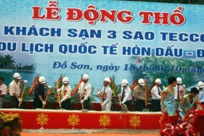 Xây dựng khách sạn 3 sao tại Hòn Dấu, Hải Phòng