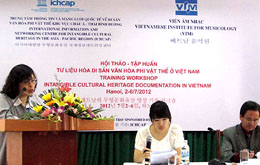 Tư liệu hóa di sản văn hóa phi vật thể ở Việt Nam 