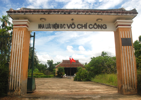 Quảng Nam đón nhận bằng công nhận Khu lưu niệm đồng chí Võ Chí Công là di tích lịch sử cấp quốc gia