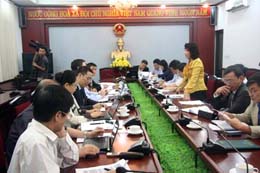 Họp đàm phán về việc lập quy hoạch tổng thể phát triển du lịch Quảng Ninh
