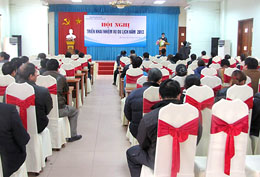 Hội nghị triển khai nhiệm vụ du lịch năm 2013