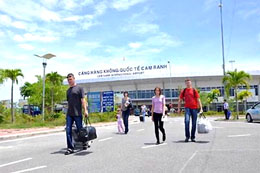 Chuẩn bị tăng chuyến bay quốc tế đến sân bay Cam Ranh