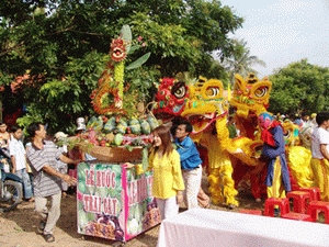 Nô nức lễ hội sông nước miệt vườn cồn Mỹ Phước 