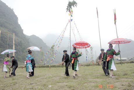 Hà Giang khôi phục lễ hội Gầu Tào tại xã Đường Thượng