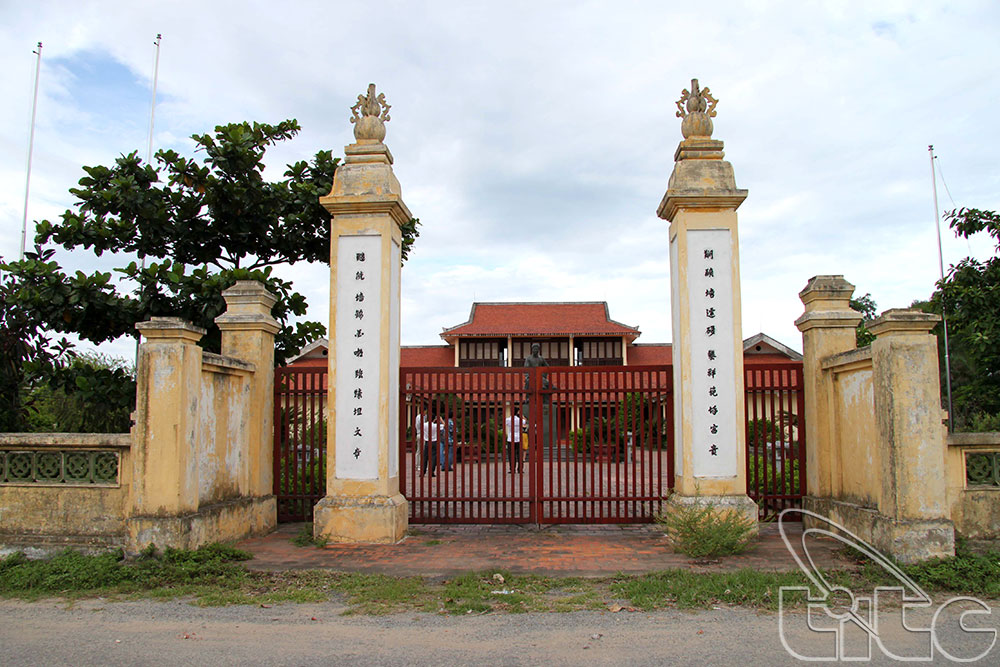 Khu lưu niệm Nguyễn Du - Hà Tĩnh (Ảnh: Huy Hoàng)