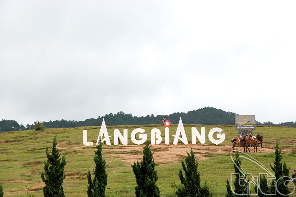 Núi LangBiang - Lâm Đồng (Ảnh: Thái Hà)