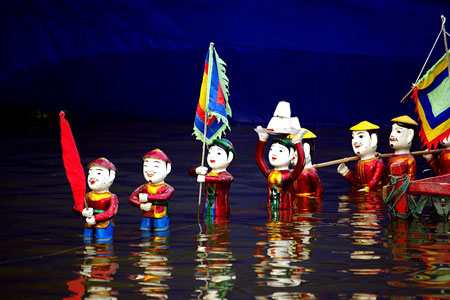 Les marionnettes sur l'eau