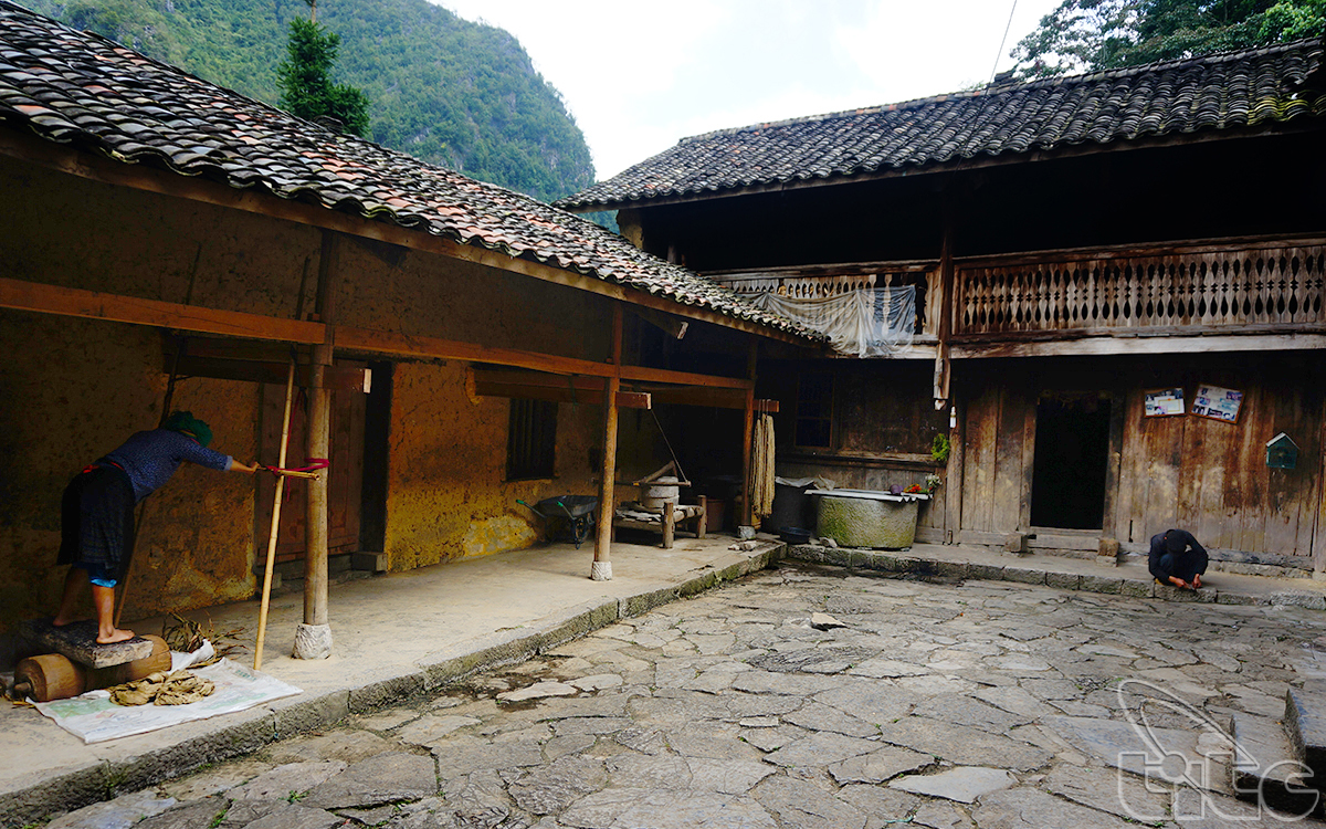 Two-story house of local ethnic people - the main location in the movie “Story of Pao”