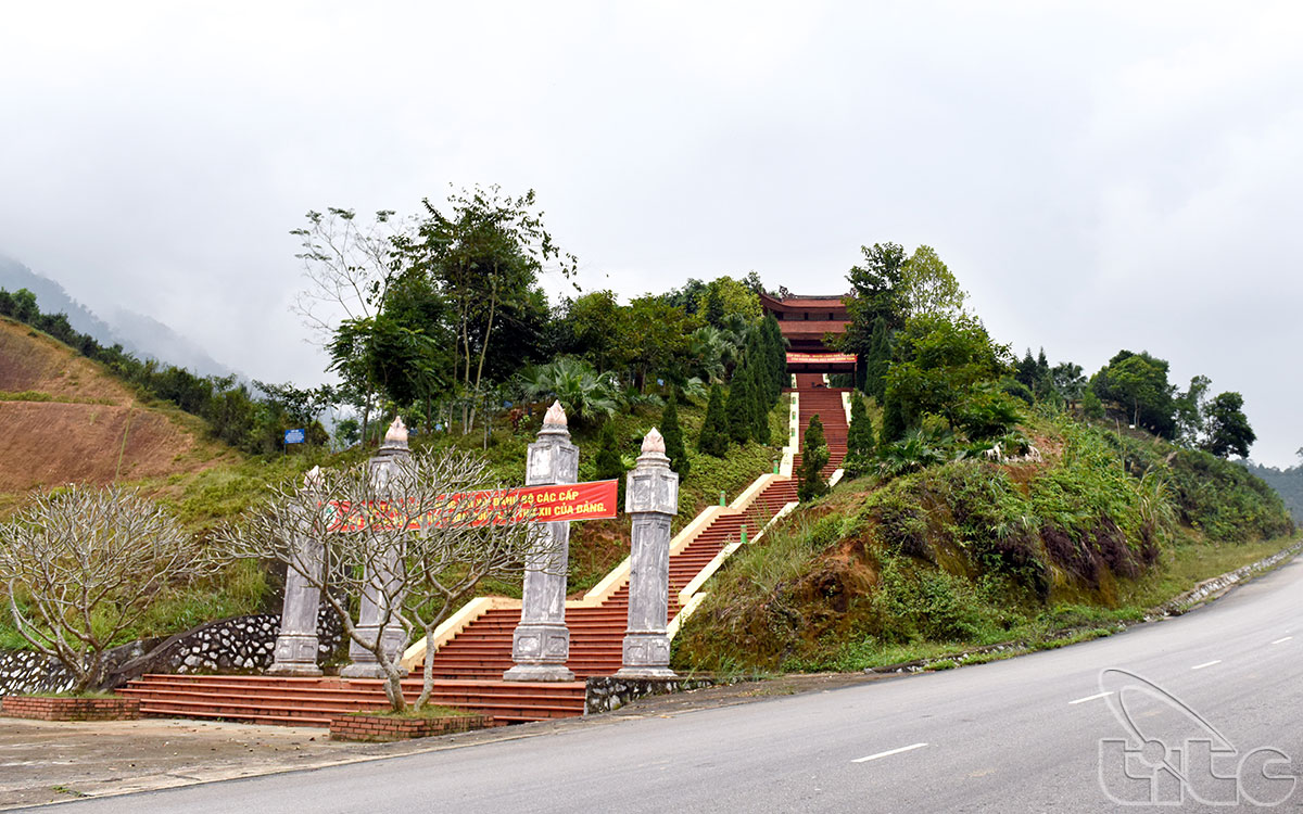 Nhà tưởng niệm Chủ tịch Hồ Chí Minh - Thái Nguyên (Ảnh: Anh Dũng)