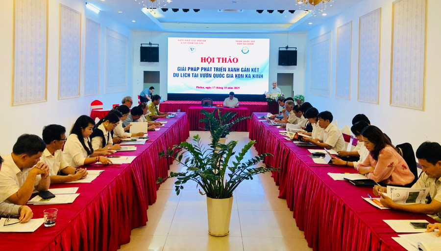 Đề xuất giải pháp phát triển xanh gắn kết du lịch Vườn Quốc gia Kon Ka Kinh