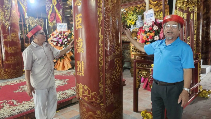 Nghệ thuật chạm gỗ đình Thổ Tang - Phú Thọ