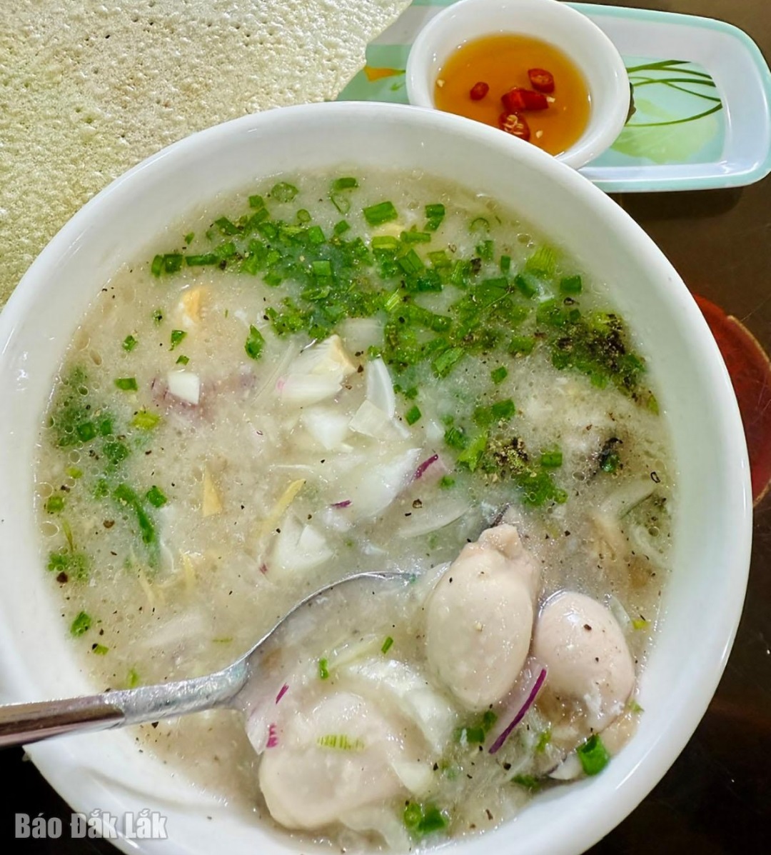 Hương biển trong tô cháo hàu