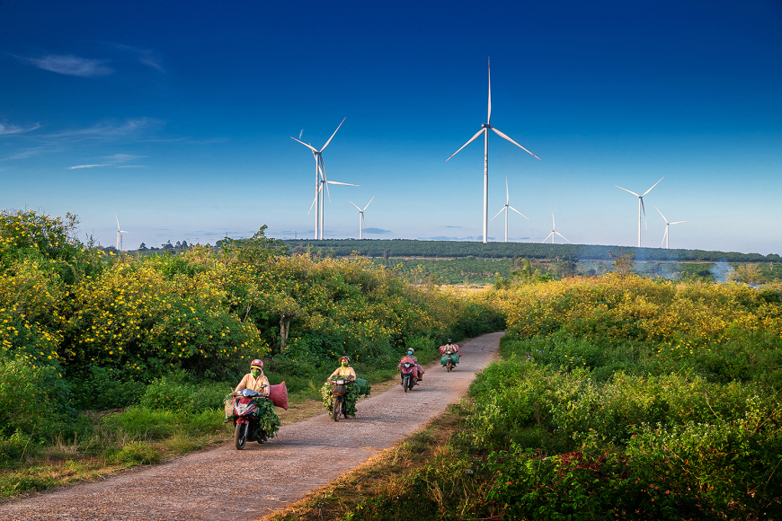 Into the charming misty town of Pleiku