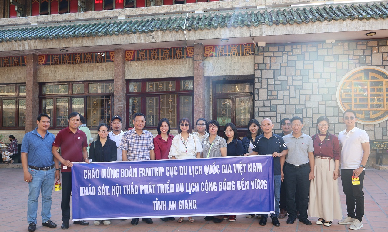 Cục Du lịch Quốc gia Việt Nam tổ chức khảo sát du lịch cộng đồng tỉnh An Giang