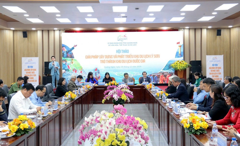 Thu hút đầu tư phát triển Lý Sơn trở thành Khu du lịch quốc gia