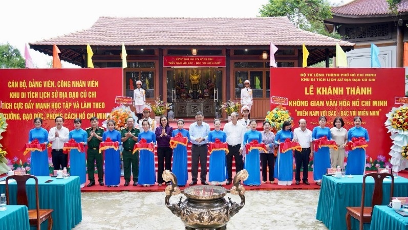 Ho Chi Minh Cultural Space inaugurated at Cu Chi Tunnels