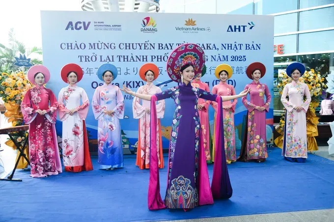 Osaka - Da Nang flight route resumed