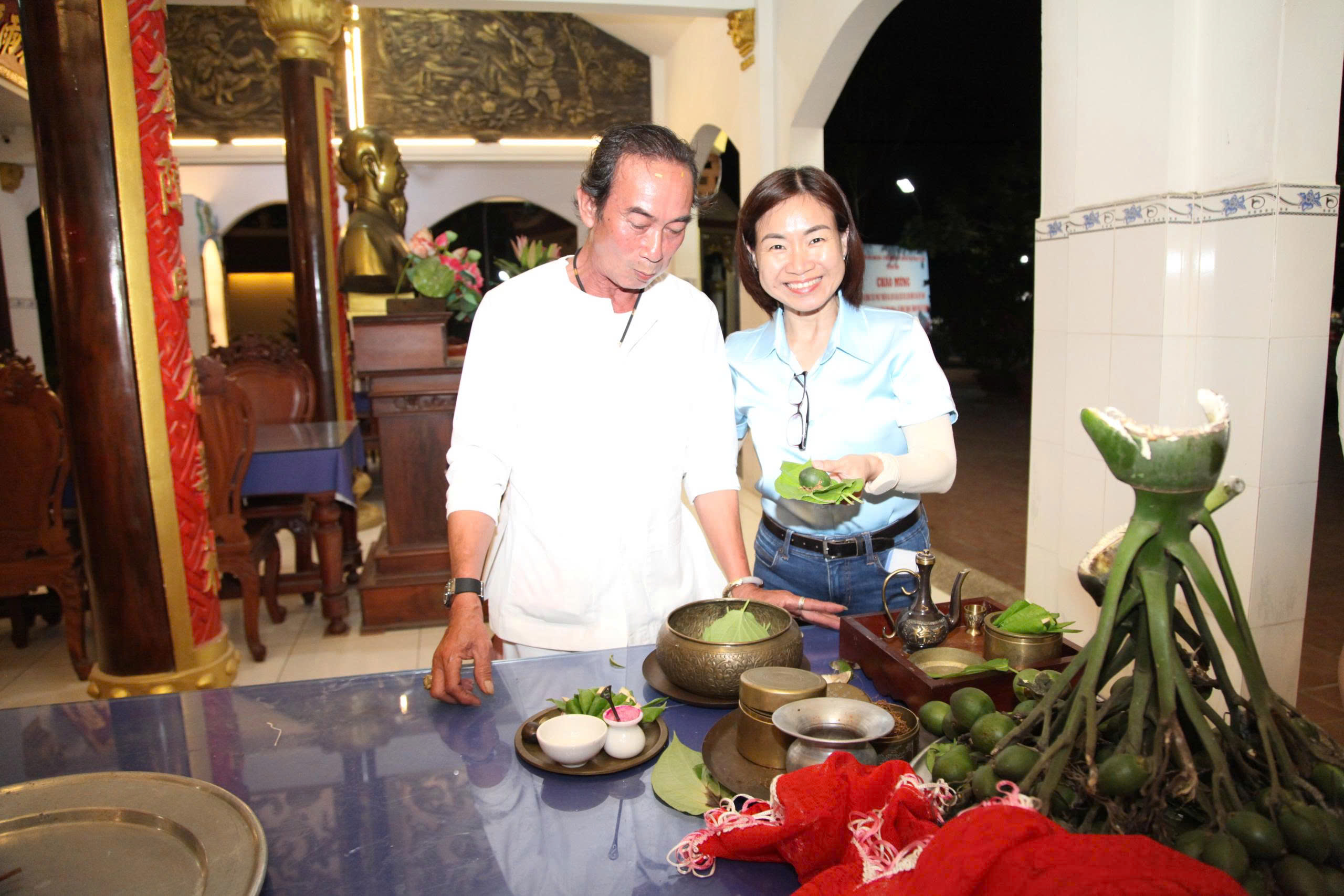 Về Đình thần Bình Nhan (Đông Thạnh - TPHCM) tìm hiểu văn hóa trầu cau