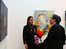 Iranian painting exhibition opens to welcome AIG-3