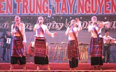Festival for south-central and central highland region closes 