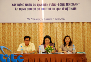 Establishing sustainable tourism label of Green Lotus (Bong Sen Xanh)
