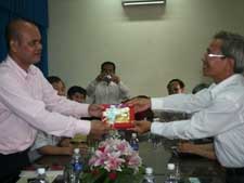 Cambodian news agency delegation visits Hoi An 