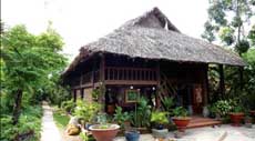 Unique wood houses in Saigon 