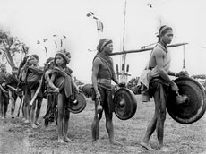 Exhibition on gong music
